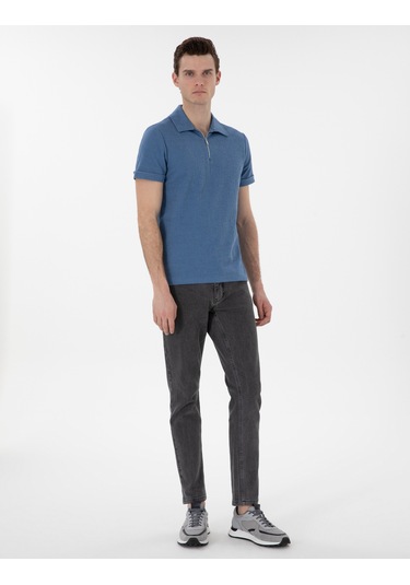 Pierre Cardin Erkek Mavi Tişört 50302586-vr036 Mavi