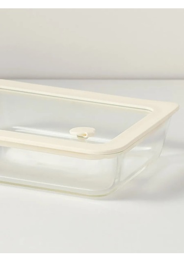 Smart Solutions Kapalı Yemek Kabı 0,7 Lt Ve Fırınlama İçin 429280788 Beyaz