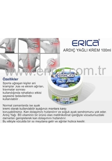Erica Ardıç Yağlı Krem 2 x 100 ML