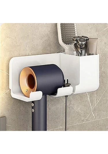 Fön Makinesi Askısı, Saç Kurutma Makinesi Tutacağı , Banyo Düzenleyici Diğer