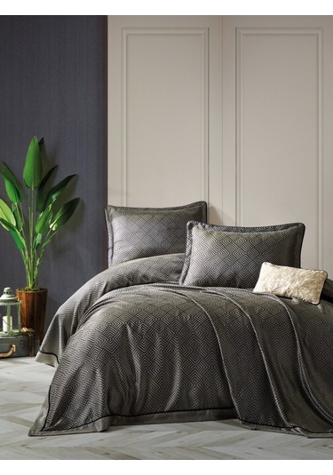 Cotton Box Smart Çift Kişilik Yatak Örtüsü Takımı -esta Lacivert Lacivert