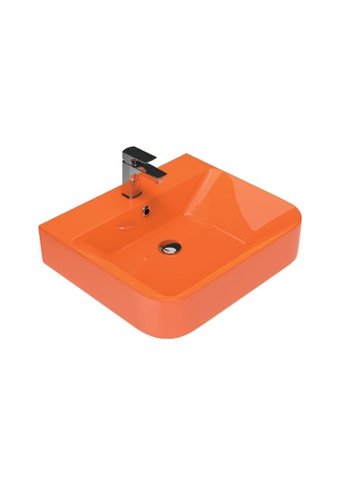 Paluci Mia Matt Orange Çanak Lavabo