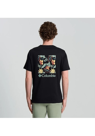 Columbia Csc M Comfort Pasteled Framed Ss Tee Erkek Tişört Cs0415 010