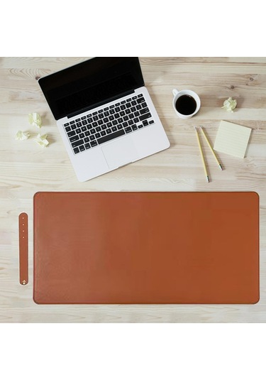 Suntek Genişletilmiş Oyun Mouse Pad'i, Kahverengi-ve-gri