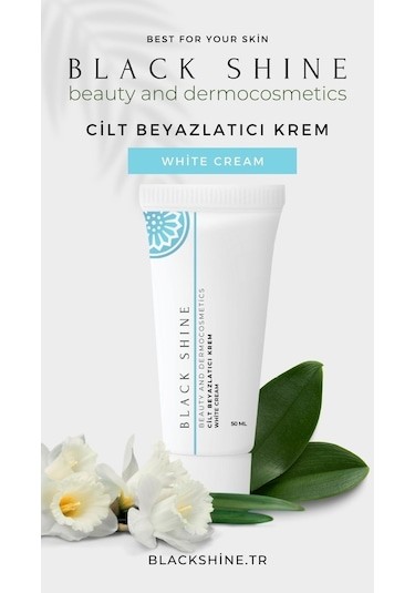 Black Shine Kararma Karşıtı Cilt Beyazlatıcı Krem 50 ML