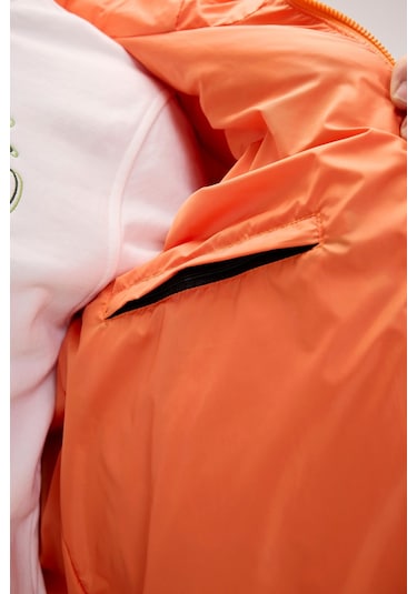 Axel Turuncu Erkek Kapüşonlu Mont-orange Turuncu