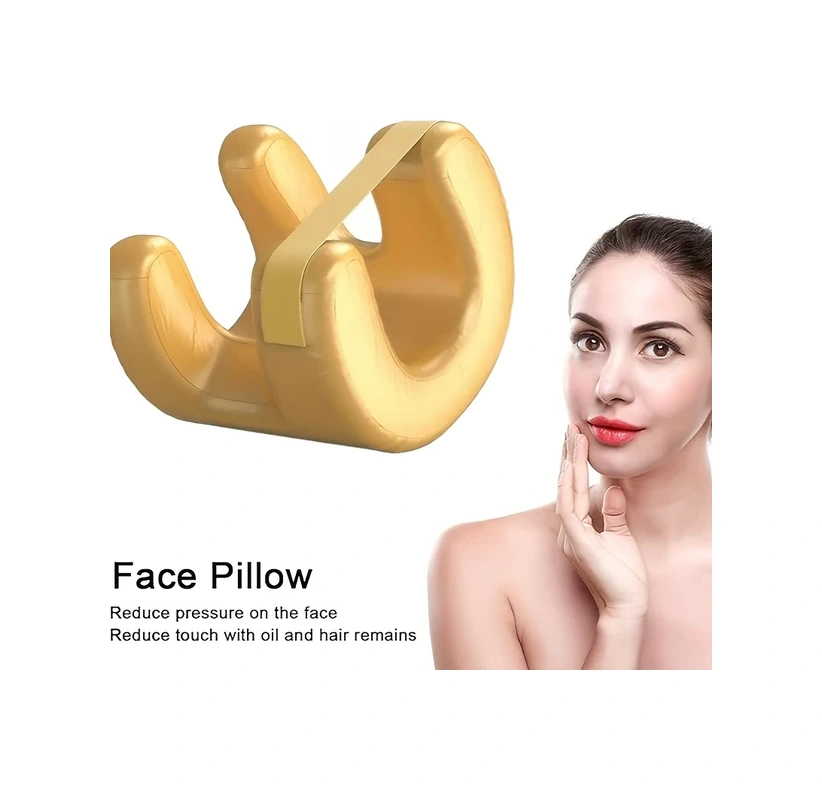 Gateesat Pembe 1 Adet Güzellik Yastığı Yumuşak Kırışıklık Önleyici Yüz Destek Memory Foam