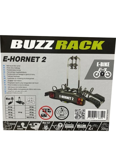 Buzz Rack E-hornet 2 Çeki Demiri Bisiklet Taşıyıcı 7 Pin