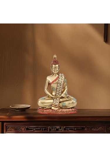 Pazly Yemek Tayland Tatil Suntek Odası Heykeli Evi Cm Çiftlik Buda 14x7.5x19.5 Se 14x7.5x19.5 Cm