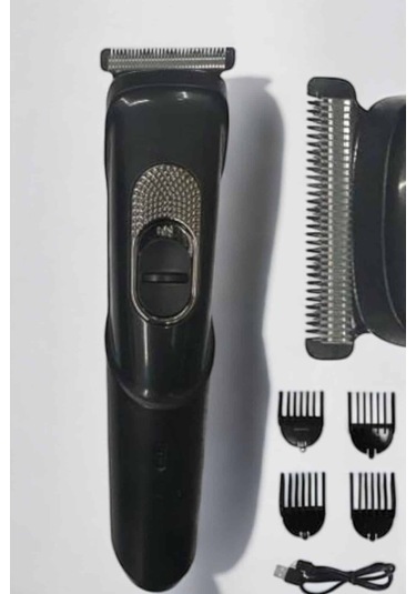 Saç Sakal Lazer Epilasyon Öncesi Tüy Kısaltma Makinesi Unısex 4 Taraklı