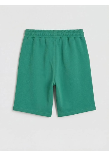 Lc Waikiki Yeşil Erkek Çocuk Stumble Guys Baskılı Şort