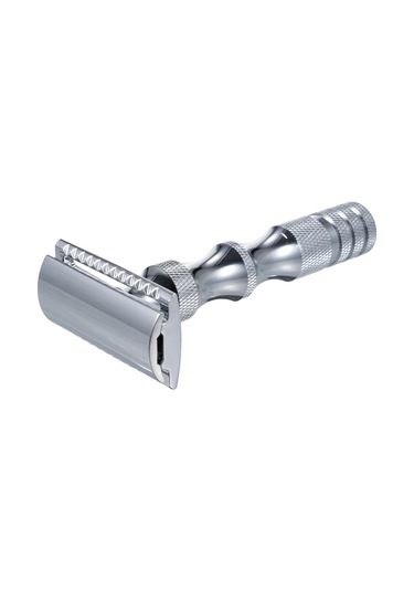 Gajeena Vintage Bambu Saplı Paslanmaz Çelik Tıraş Bıçağı - Kaymaz Tutuşlu