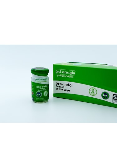 Prof Saracoglu Pro-Indol Organik Brokoli Shot 300 ML