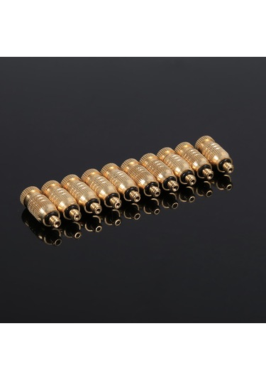 Shineyee 10 Adet Bakır Buhar Nozzlesu - 3-50 Mikron Buhar, 20-70 Kg Basınç, Kolay Kurulum, Anti-koroz, Su Tasarrufu