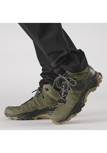 Salomon X Ultra 4 Mid GTX Erkek Bot-25502 - Yeşil
