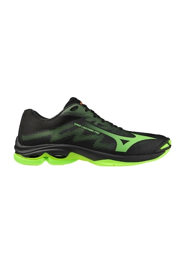 Mizuno Wave Lightning Pro Unisex Voleybol Ayakkabısı Siyah / Yeşil Çok Renkli