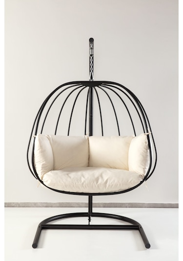 Maxi-cosi Scollection Çift Kişilik Bahçe Salıncağı Balkon Salıncağı, Hamak Salıncak Krem