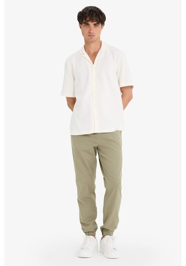 DeFacto 	%100 Pamuk Kargo Jogger Pantolon Üç Cepli E0834AX25SMKH465