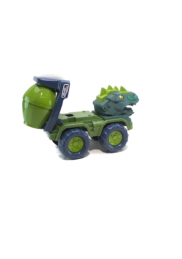 Oyuncak Dinozor Trex Mikser Beton Kamyonu