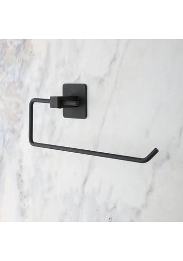 Kendiliğinden Yapışkanlı Siyah Paslanmaz Metal Rulo Havluluk Apar Diğer