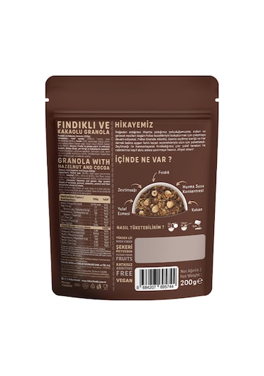 Fellas Granola - Fındıklı & Kakaolu 200 gr
