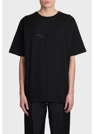 Giuseppe Zanotti Erkek T Shirt Iru2003-002 Siyah Siyah Giuseppe Zanotti Erkek T Shirt Iru2003-002 Siyah Siyah