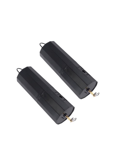 Yifomall 2'li Paket Pil İle Çalışan Döner Askı Motoru - Bahçe Dekorasyonu İçin Rüzgarsız Dönen Sistem 111 Karakter