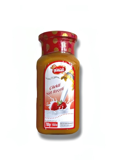 Çilekli Süt Reçeli 700 Gr.