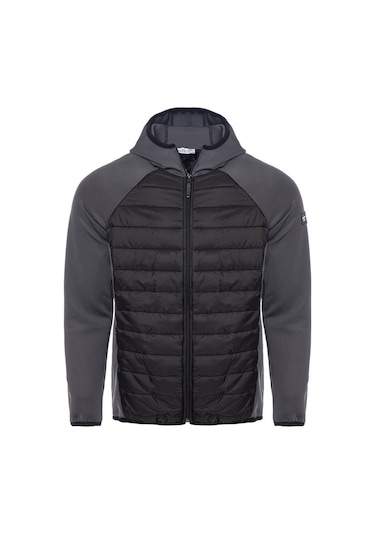 Ghassy Co.  Rüzgara Dayanıklı Kapüşonlu Hafif Şişme Erkek Spor Ceket