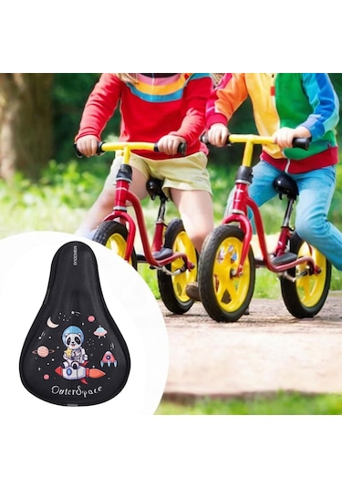 Suntek Çocuk Bisiklet Koltuk Minderi Kılıfı Erkek Kız Siyah