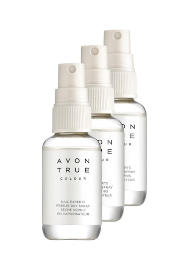 Avon True Colour Tırnak Cilası Kurutucu Sprey 50 ML 3'lü Set