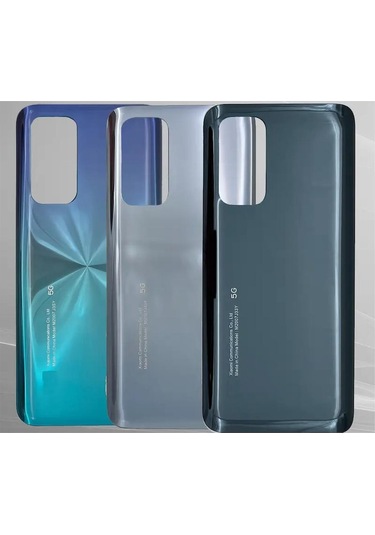 Xiaomi Mi 10t İle Uyumlu Arka Pil Kapak Gri M2007j3sy