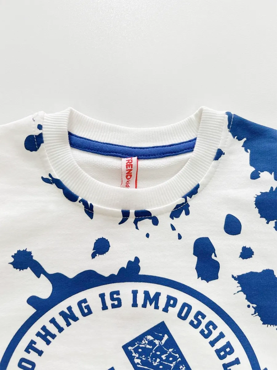 Vazuncıkı Anaokulu İçin Erkek Çocuk Spor Takımı 377369006 Gri-mavi