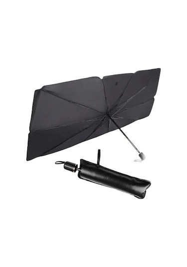 Oto Katlanabilir Güneşlik Şemsiye Ön Cam Gölgelik 118 Cm - 65 Cm