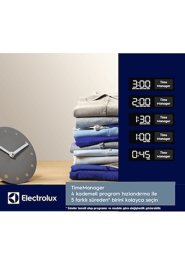 Electrolux EW6F3494T 600 Serisi Sensicare 9 Kg 1400 Devir Çamaşır Makinesi