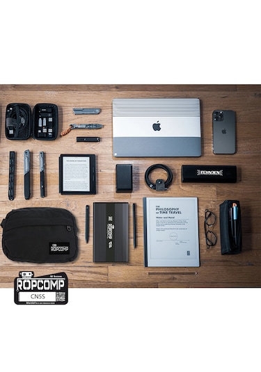 Ropcomp Harici Hdd Taşıma Omuz Çantası Eko Geniş Siyah