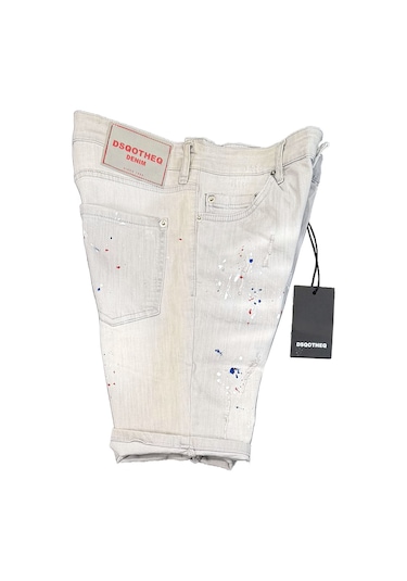 Dsqotheq Kadin Denim Short Grey Gri
