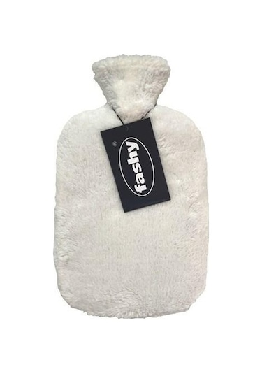 Fashy Peluş Kılıflı Sıcak Su Torbası Termofor Beyaz 2 L