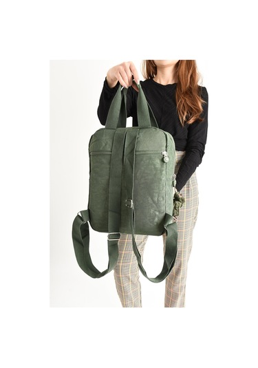 İki Fonksiyonlu Sırt Ve El Çantası Ultra Hafif Yeşil Model:571-5h - Yeşil