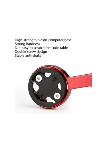 Bisiklet Dağ Bisikleti Alüminyum Alaşımlı Kod Masa Standı Evrensel Kod Tablosu Uzatma El Feneri Braketi Siyah Siyah