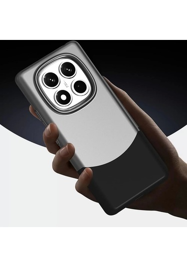 Xiaomi Redmi Note 14 Pro 5g Kılıf Magsafe Şarj Kartlıklı Mıknatıslı Duble 1.7mm Kapak Kart Bölmeli L