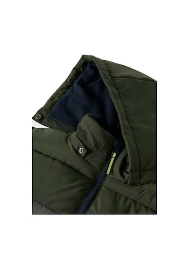 Name It Nkmmontel Puffer Jacket R Yeşil Erkek Çocuk Mont Yeşil