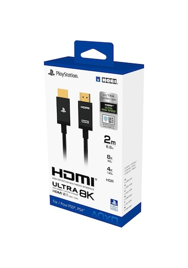 Ps5 Ultra High Speed Hdmı Kablo Lisanslı Playstation 5 Hori 1 Adet