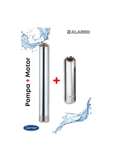 4sdm6/20 - 3 Hp - 220 V Monofaze Dalgıç Pompa