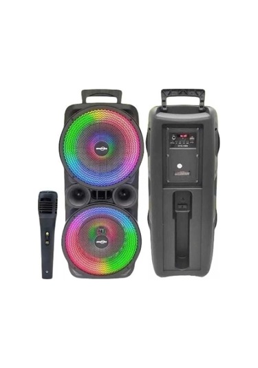 Taşınabilir Bluetooth Karaoke Hoparlör Parti Veya Toplanti Anfisi Yüksek Ses Extra Bass Lt-090-132282