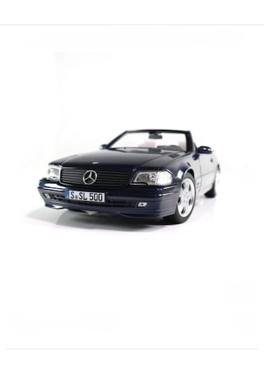 Norev 1:18 Mercedes Benz 1998 500 Sl R129 Facelift Lacivert Model Araba