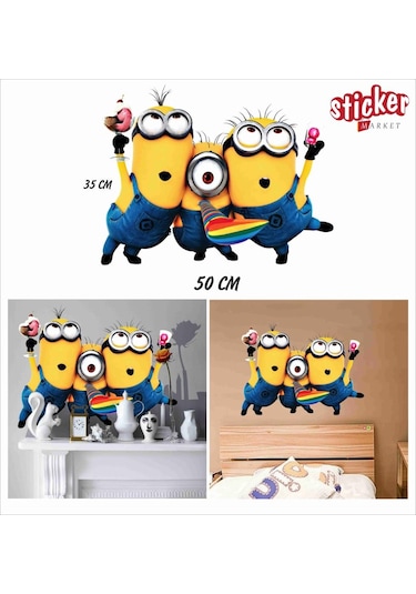 Minions Çocuk Odası Sticker