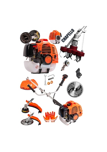 Stilmax YT200CX Benzinli Yan Tip Tırpan 20HPX + Chapello Eşeleme