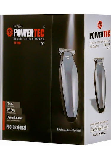 Powertec TR-1158 Saç Sakal Tıraş Makinesi