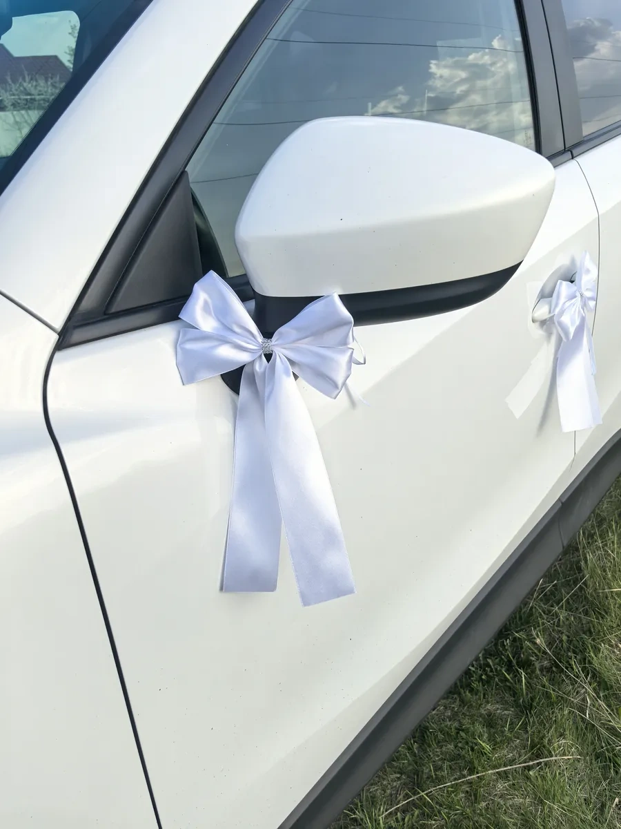 Natalhand Düğün Süslemeleri Araba Kolçakları Ve Aynaları İçin Kurdeleler 375008243